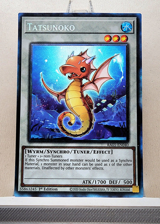 Yugioh! 1x Tatsunoko (RA05 - Prismatic Collectors Rare) 1st Edition