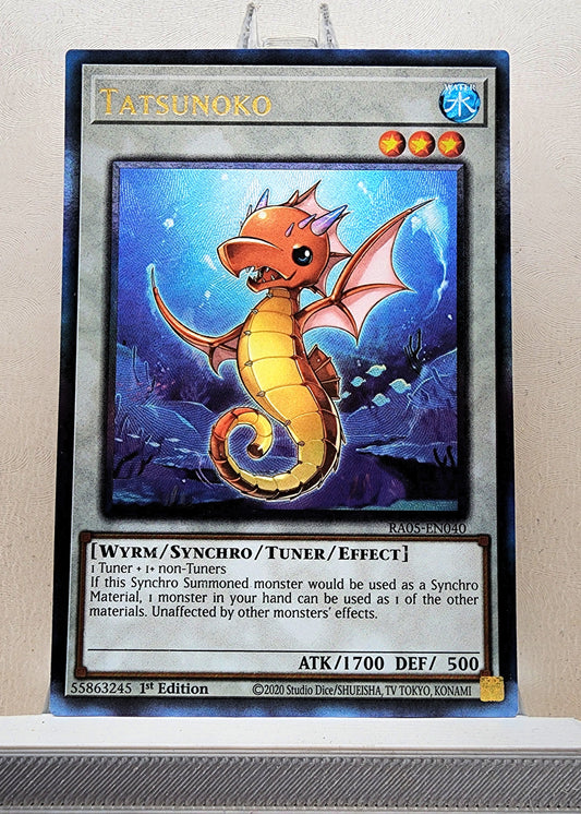 Yugioh! 1x Tatsunoko (RA05 - Prismatic Ultimate Rare) 1st Edition