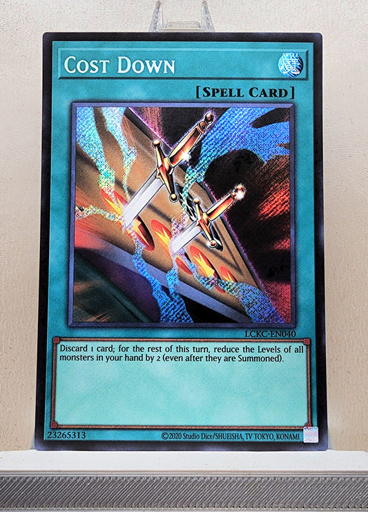 Yugioh! 1x Cost Down (LCKC - Secret Rare) Unli Edition