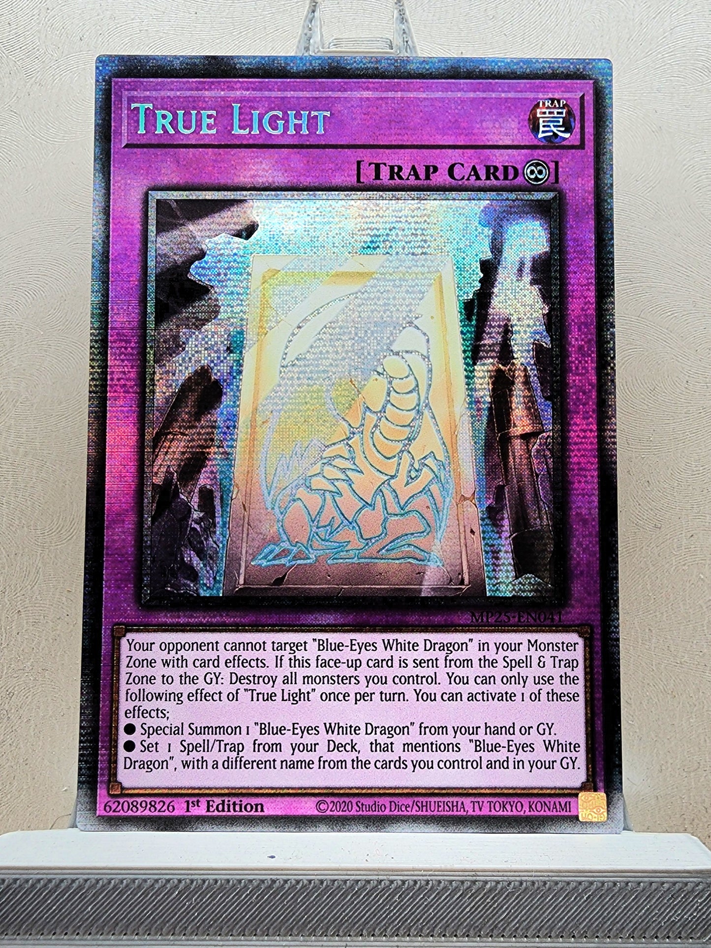 Yugioh! 1x True Light (MP25 - Starlight Rare) 1st Edition