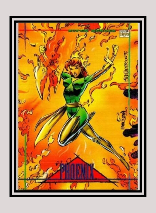 Marvel! 1x Phoenix - Base (#041 - 1993 Skybox Marvel Universe Series 4)