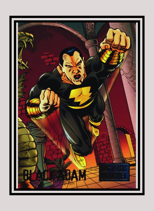 Marvel! 1x Black Adam - Base (#041 - 1995 Fleer DC vs. Marvel Comics)