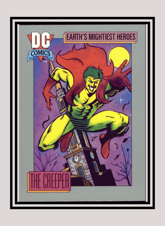 DC! 1x The Creeper - Base (#041 - 1991 Impel DC Cosmic Cards)