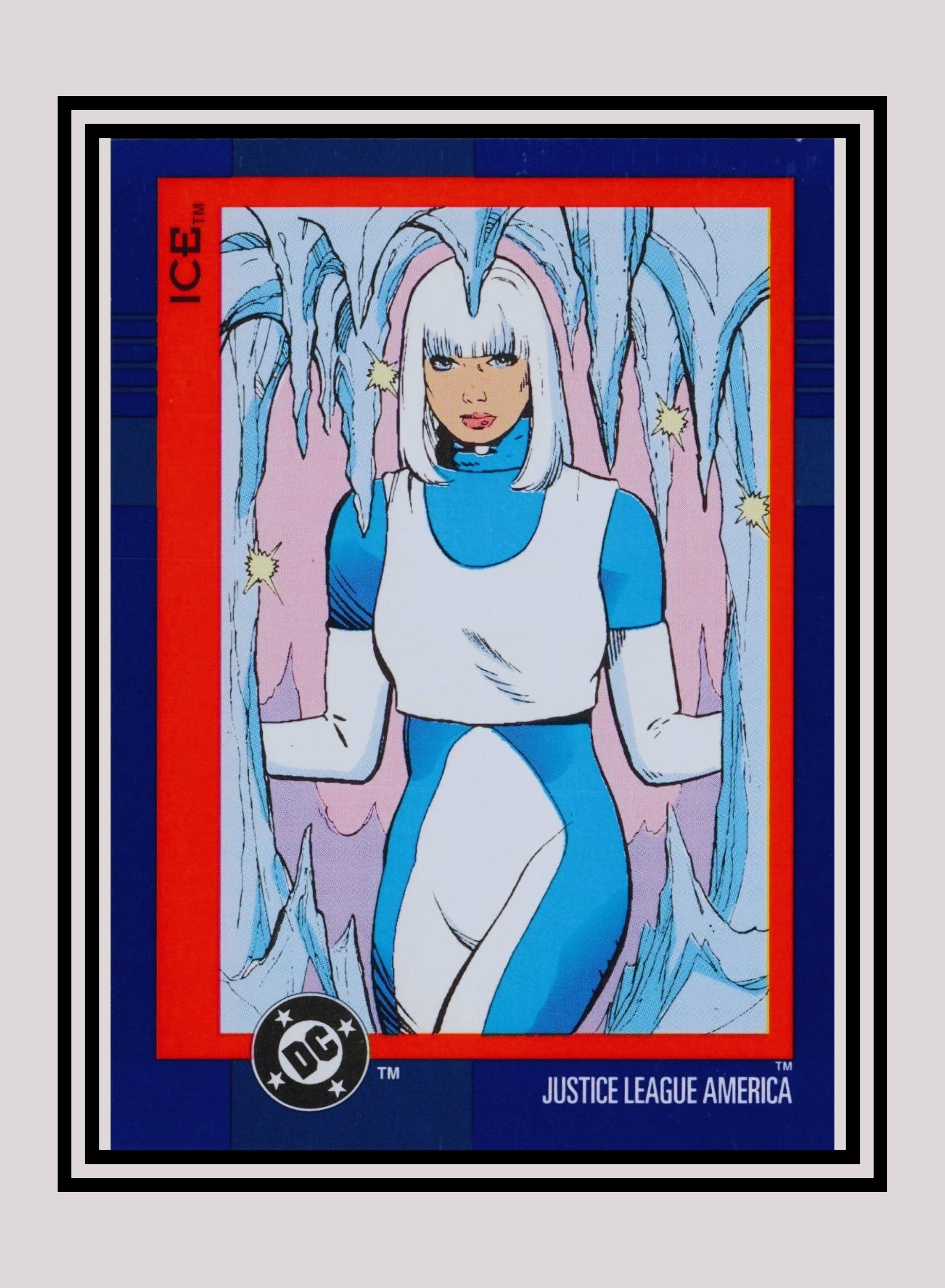 DC! 1x Ice - Base (#041 - 1993 Skybox DC Cosmic Teams) – KAWAIII SUSHI