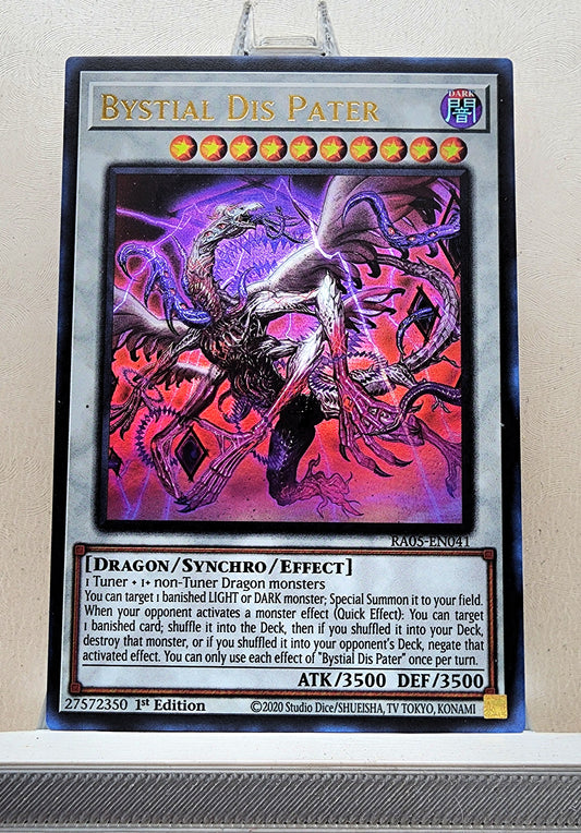 Yugioh! 1x Bystial Dis Pater (RA05 - Ultra Rare) 1st Edition