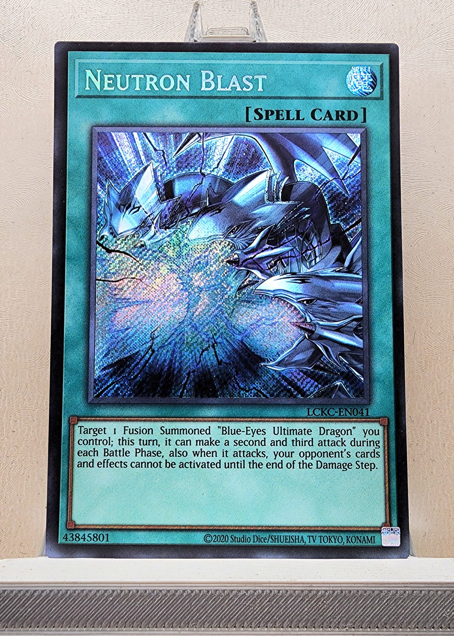 Yugioh! 1x Neutron Blast (LCKC - Secret Rare) Unli Edition