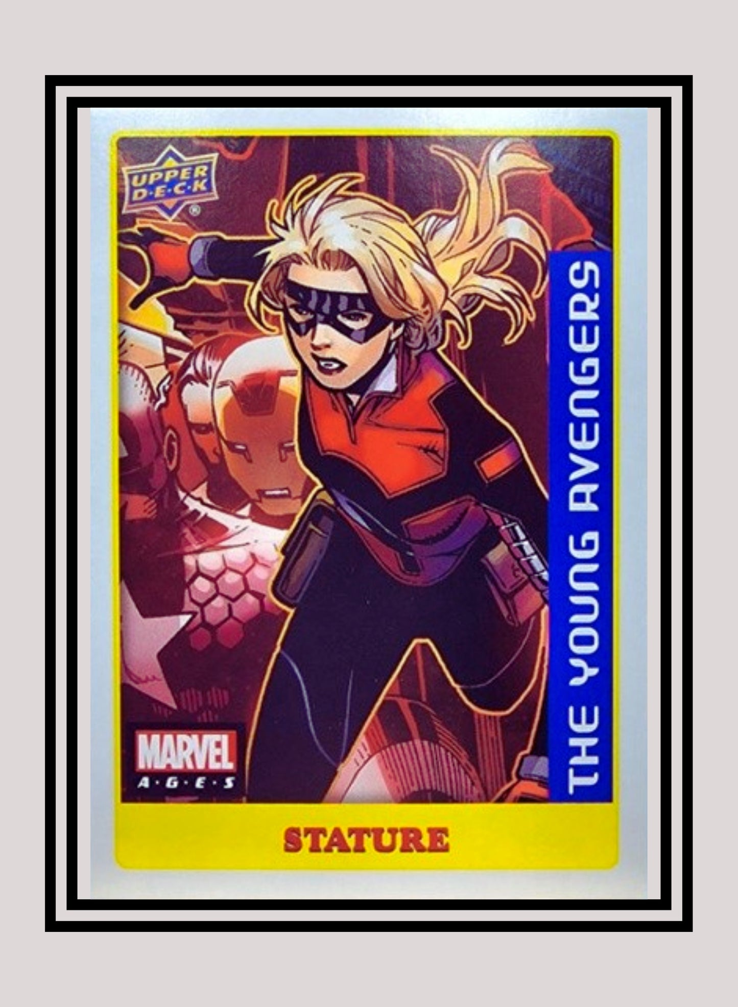 Marvel! 1x Stature - Sticker (#041 - 2020 Upper Deck Marvel Ages)