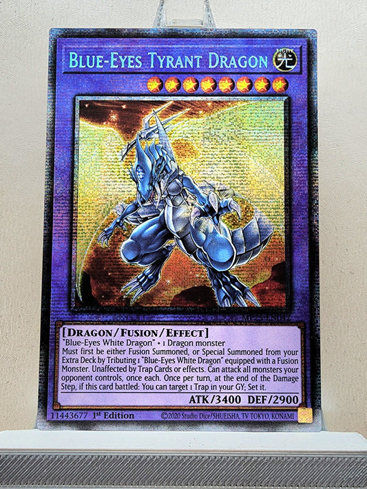 Yugioh! 1x Blue-Eyes Tyrant Dragon (MP25 - Starlight Rare) 1st Edition