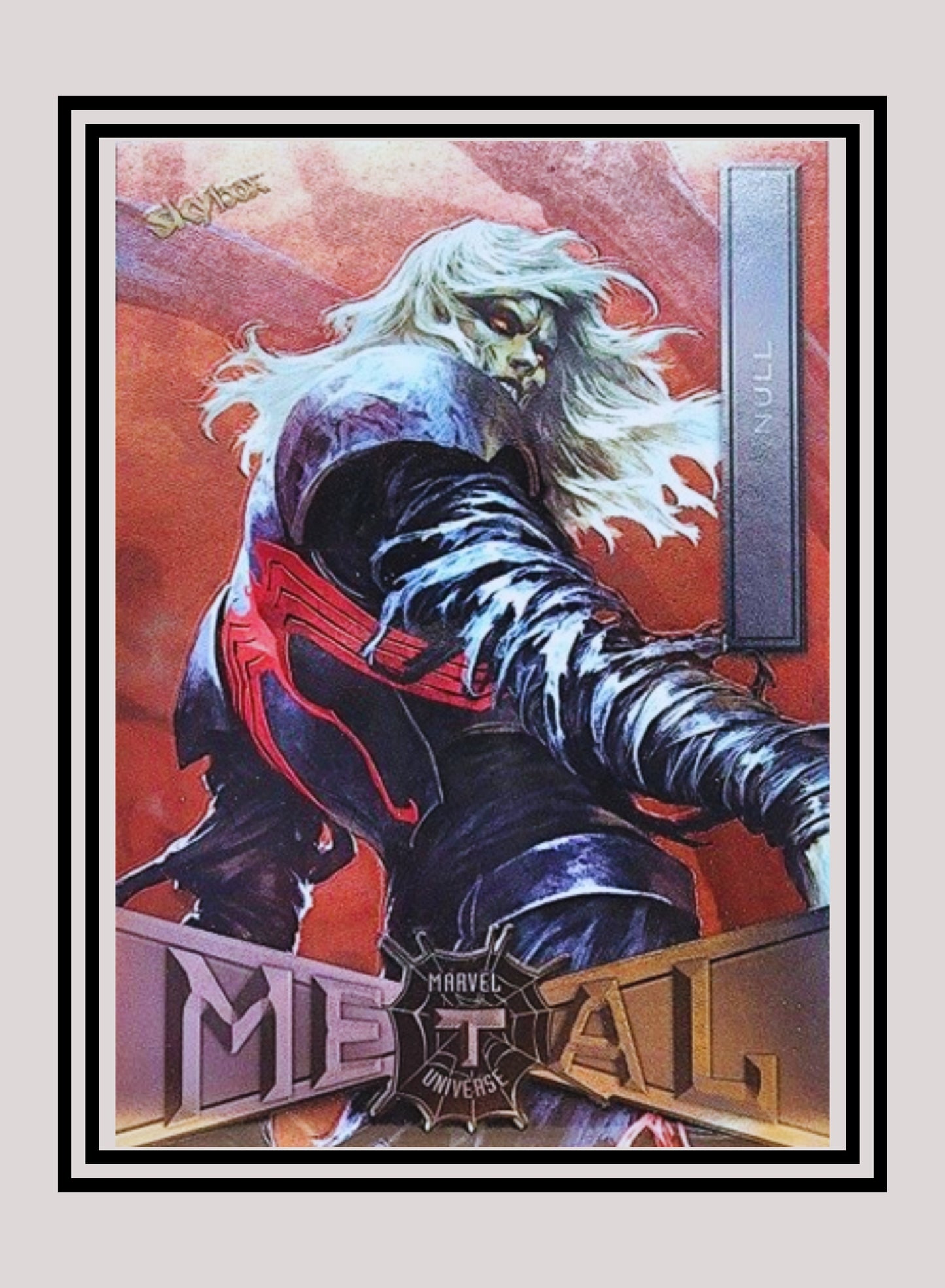 Marvel! 1x Knull - Base Low Series (#042 - 2021 Upper Deck Spiderman Metal Universe)