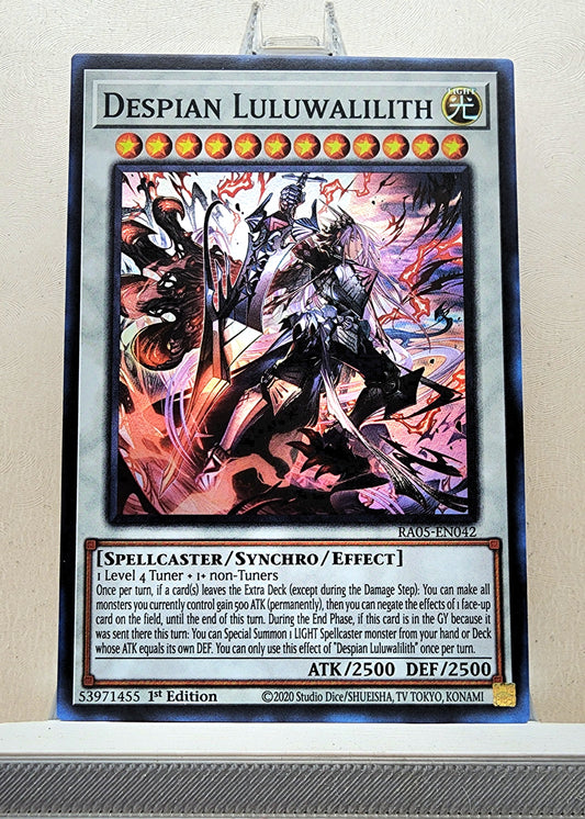 Yugioh! 1x Despian Luluwalilith (RA05 - Super Rare) 1st Edition