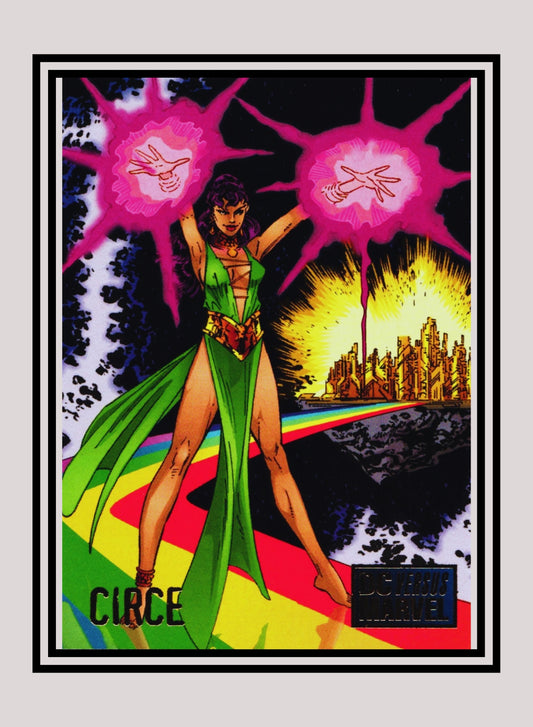Marvel! 1x Circe - Base (#042 - 1995 Fleer DC vs. Marvel Comics)