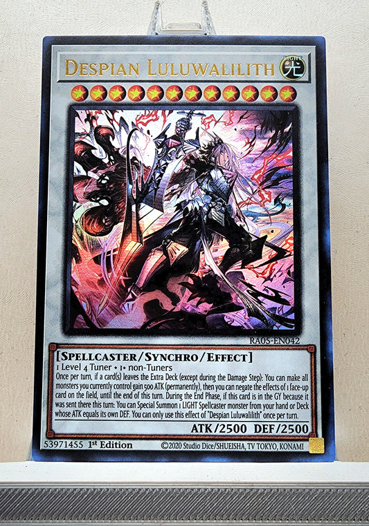 Yugioh! 1x Despian Luluwalilith (RA05 - Ultra Rare) 1st Edition