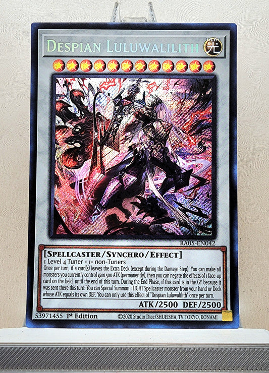 Yugioh! 1x Despian Luluwalilith (RA05 - Secret Rare) 1st Edition