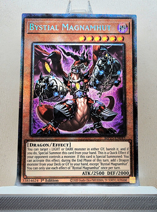 Yugioh! 1x Bystial Magnamhut (MP25 - Starlight Rare) 1st Edition