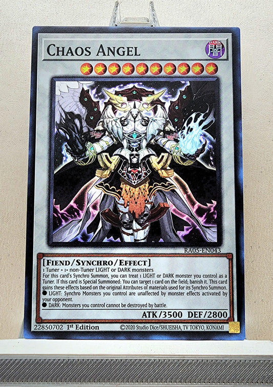 Yugioh! 1x Chaos Angel (RA05 - Super Rare) 1st Edition
