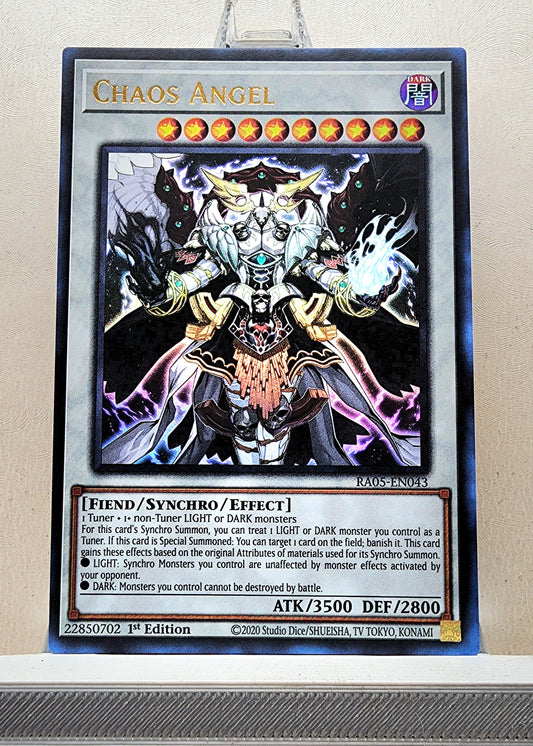 Yugioh! 1x Chaos Angel (RA05 - Ultra Rare) 1st Edition