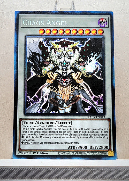 Yugioh! 1x Chaos Angel (RA05 - Prismatic Collectors Rare) 1st Edition