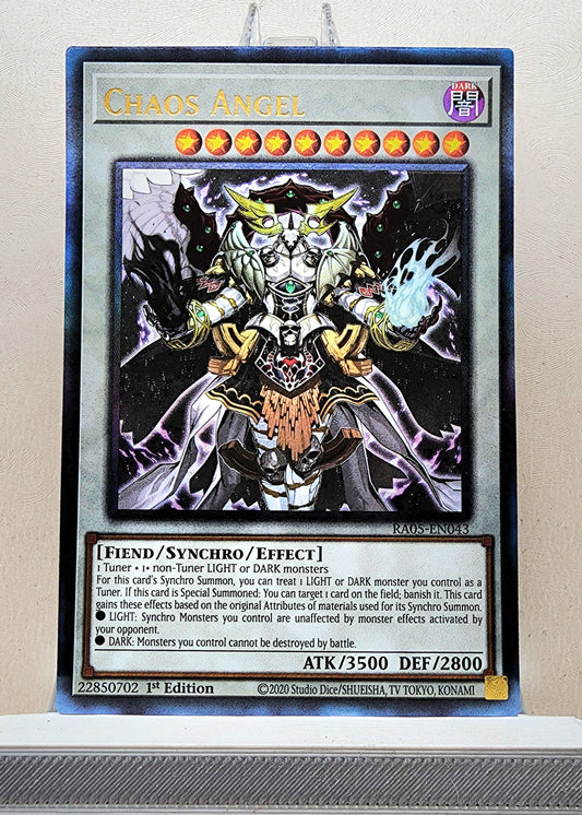 Yugioh! 1x Chaos Angel (RA05 - Prismatic Ultimate Rare) 1st Edition