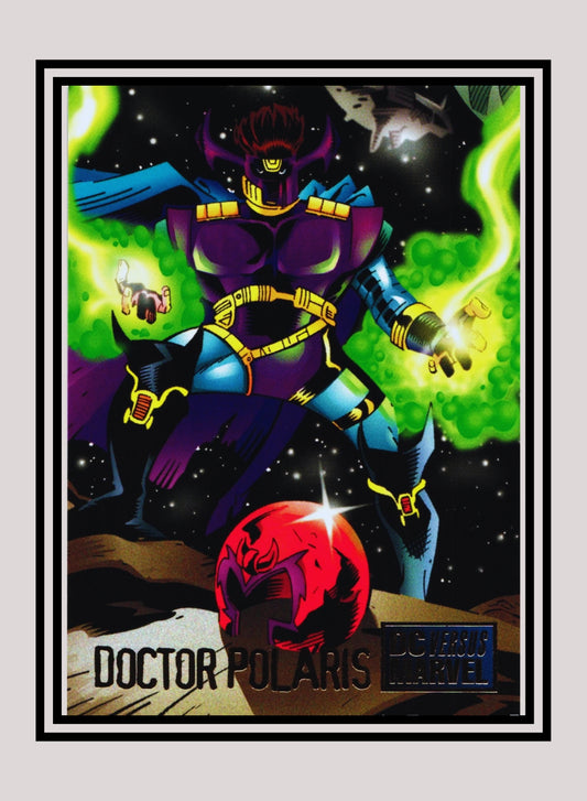 Marvel! 1x Doctor Polaris - Base (#044 - 1995 Fleer DC vs. Marvel Comics)