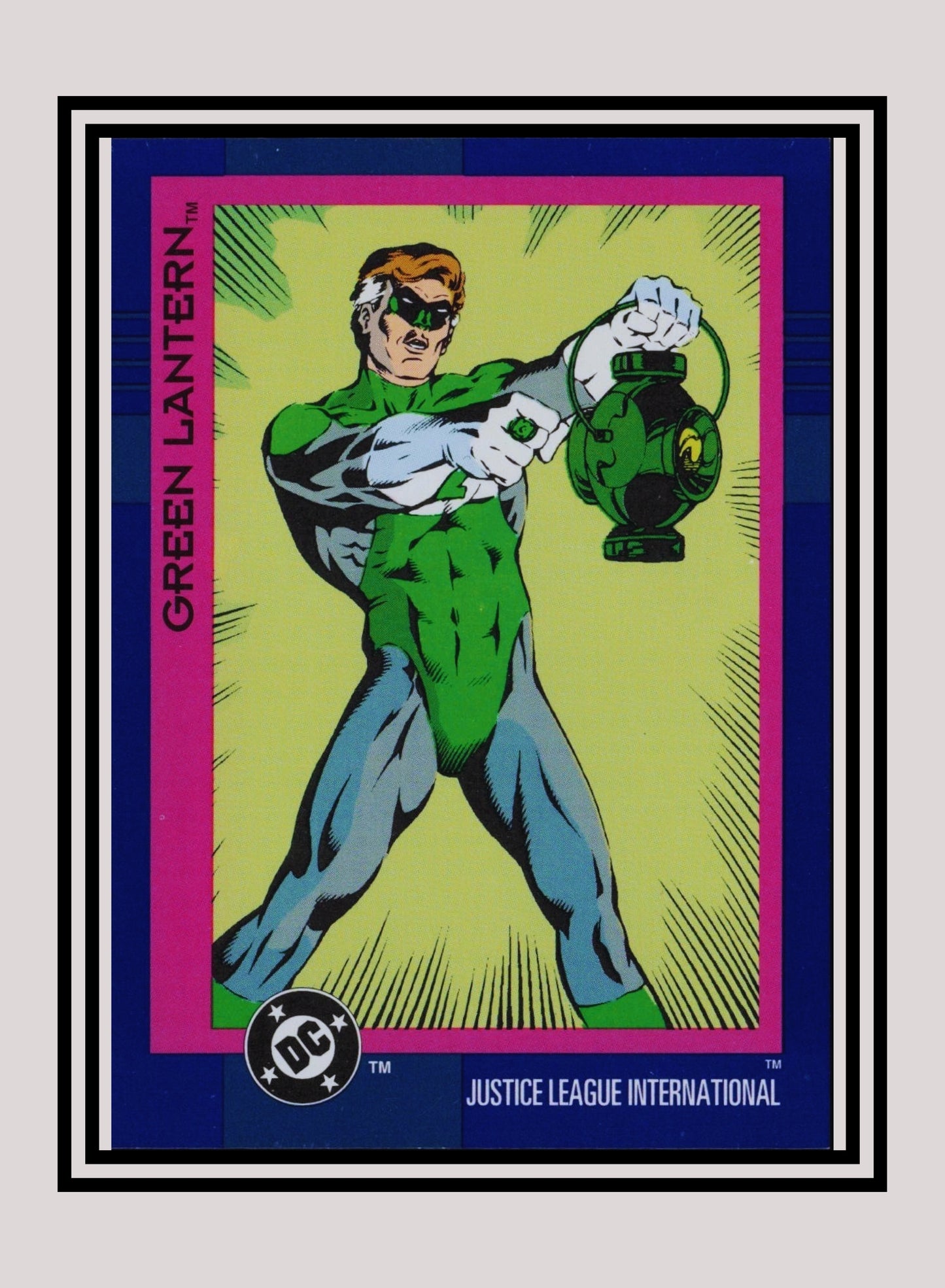 DC! 1x Green Lantern - Base (#044 - 1993 Skybox DC Cosmic Teams)