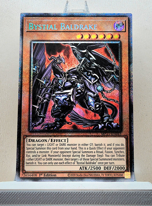 Yugioh! 1x Bystial Baldrake (MP25 - Starlight Rare) 1st Edition