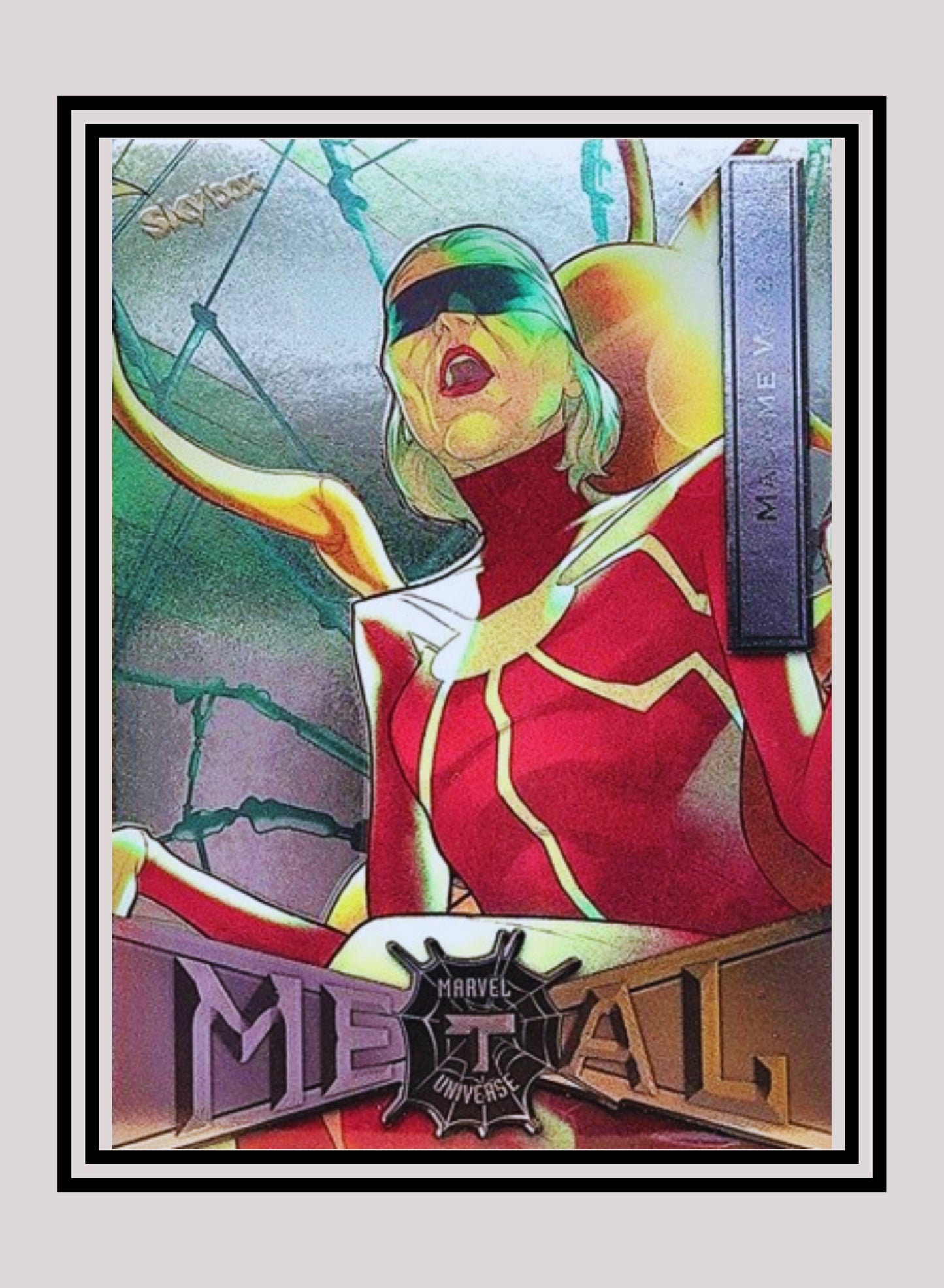 Marvel! 1x Madame Web - Base Low Series (#046 - 2021 Upper Deck Spiderman Metal Universe)