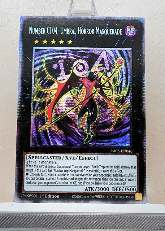 Yugioh! 1x Number C104: Umbral Horror Masquerade (RA05 - Starlight Rare) 1st Edition