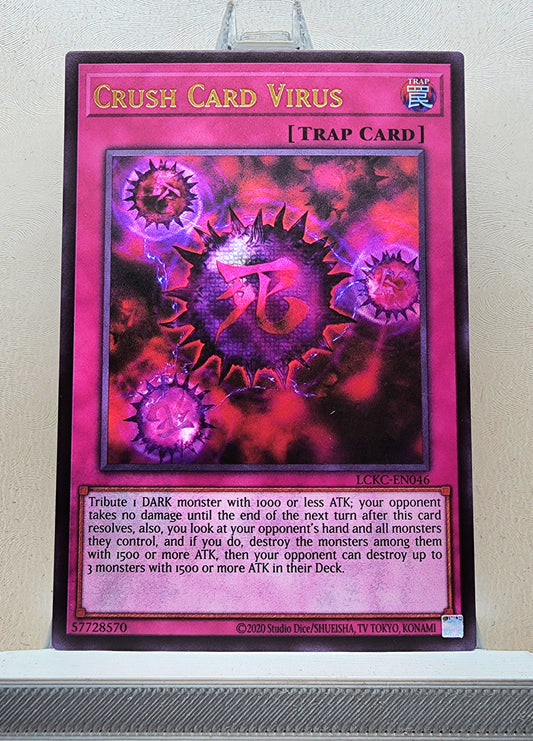 Yugioh! 1x Crush Card Virus Version 2 (LCKC - Ultra Rare) Unli Edition