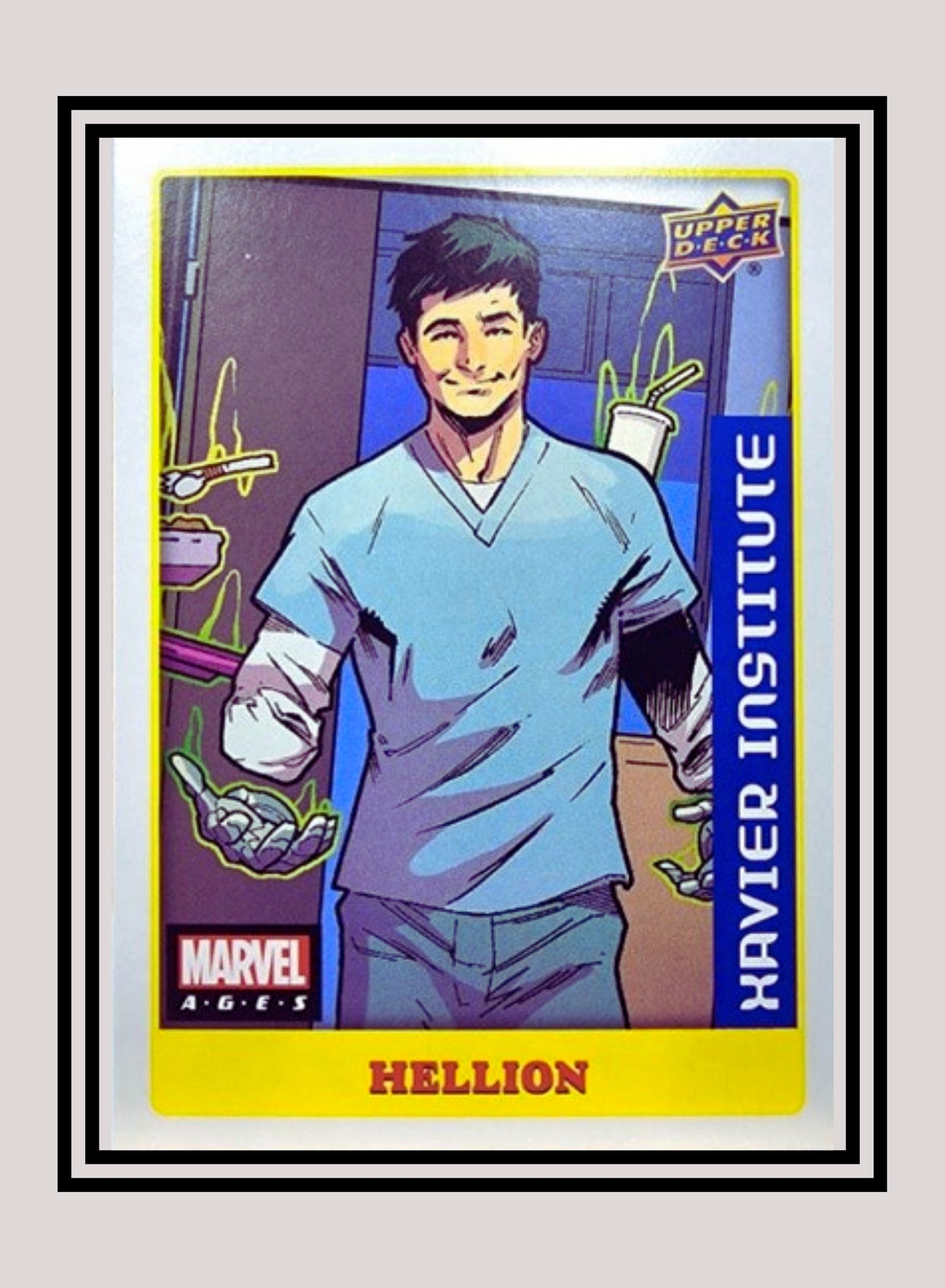Marvel! 1x Hellion - Sticker (#046 - 2020 Upper Deck Marvel Ages)