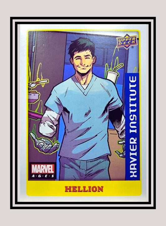 Marvel! 1x Hellion - Sticker (#046 - 2020 Upper Deck Marvel Ages)