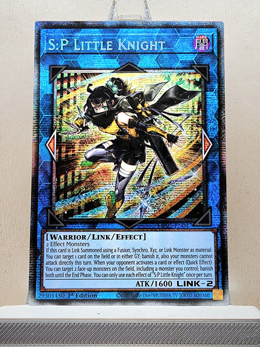 Yugioh! 1x S:P Little Knight (MP25 - Starlight Rare) 1st Edition