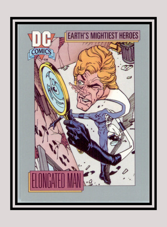 DC! 1x Elongated Man - Base (#047 - 1991 Impel DC Cosmic Cards)