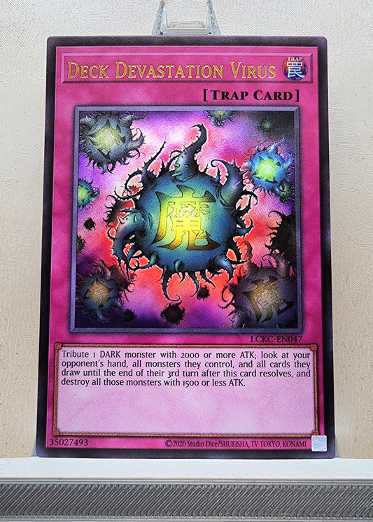 Yugioh! 1x Deck Devastation Virus (LCKC - Ultra Rare) Unli Edition