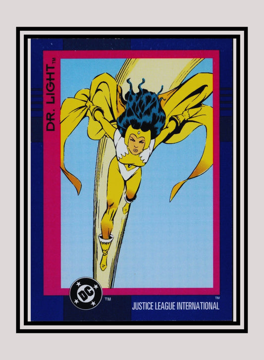 DC! 1x Dr. Light - Base (#048 - 1993 Skybox DC Cosmic Teams)