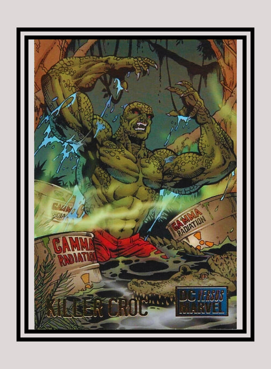 Marvel! 1x Killer Croc - Base (#048 - 1995 Fleer DC vs. Marvel Comics)