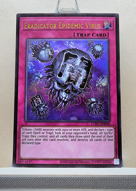 Yugioh! 1x Eradicator Epidemic Virus (LCKC - Ultra Rare) Unli Edition