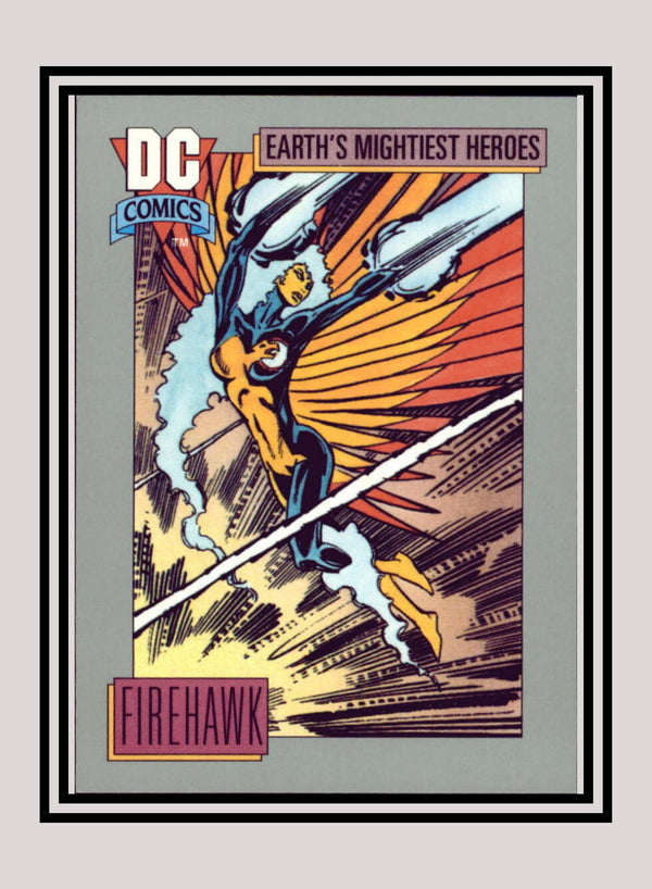 DC! 1x Firehawk - Base (#049 - 1991 Impel DC Cosmic Cards) – KAWAIII SUSHI