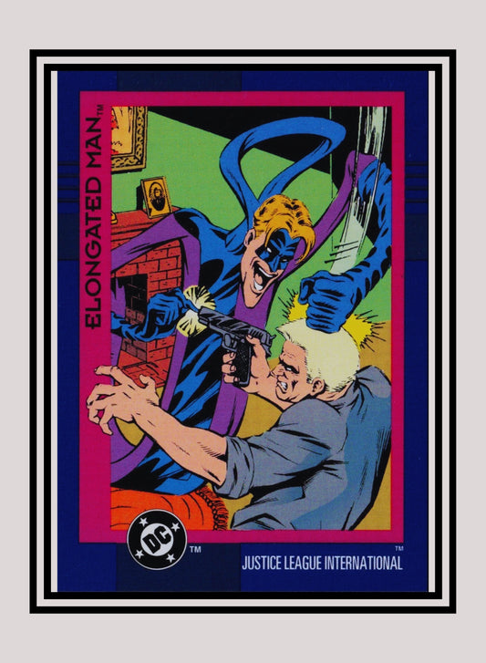 DC! 1x Elongated Man - Base (#049 - 1993 Skybox DC Cosmic Teams)