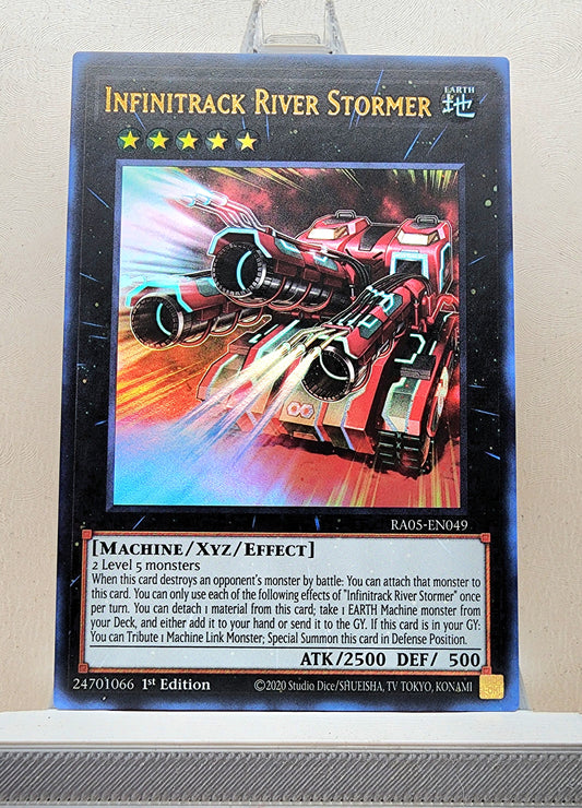 Yugioh! 1x Infinitrack River Stormer (RA05 - Ultra Rare) 1st Edition