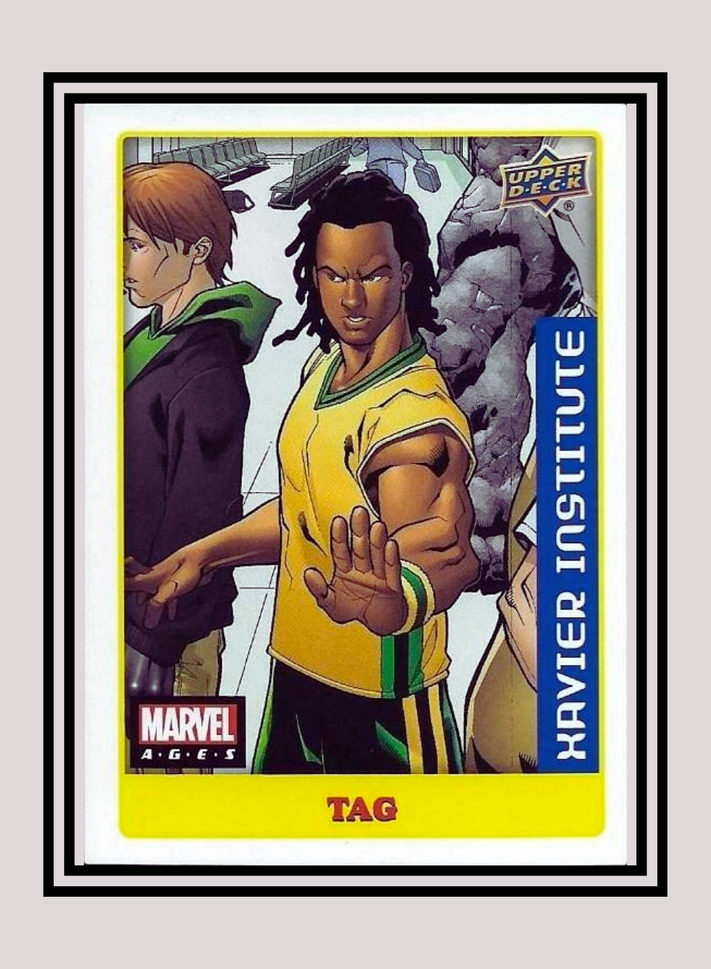 Marvel! 1x Tag - Sticker (#049 - 2020 Upper Deck Marvel Ages)