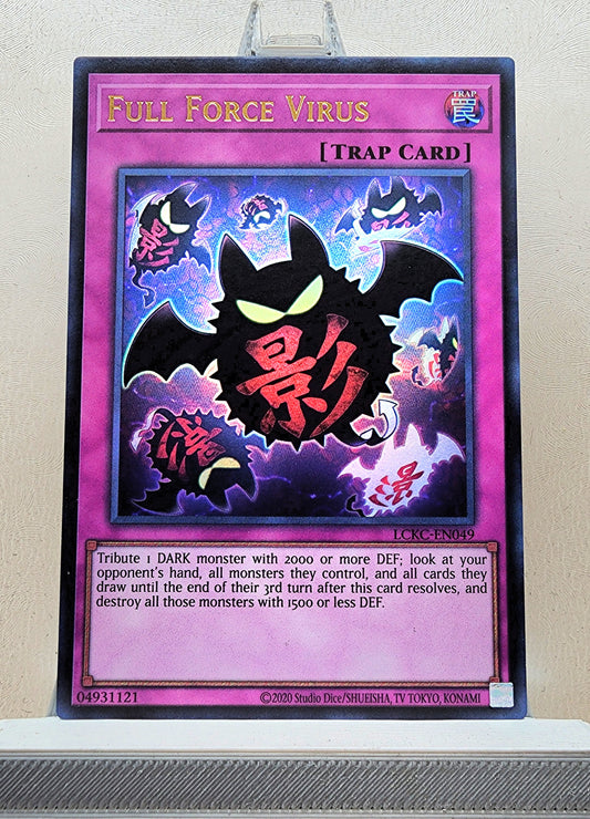 Yugioh! 1x Full Force Virus (LCKC - Ultra Rare) Unli Edition