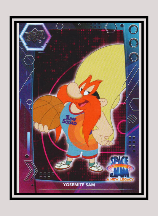 1x Yosemite Sam - Base/Blue Parallel (#04 - 2021 Upper Deck Space Jam: A New Legacy)