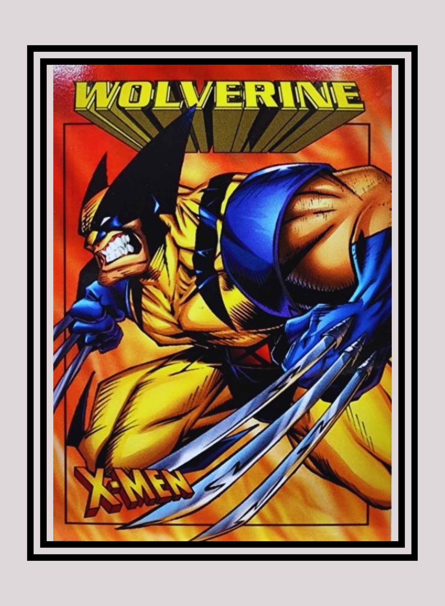 Marvel! 1x Wolverine - Base (#04 - 1997 Fleer X-Men International)