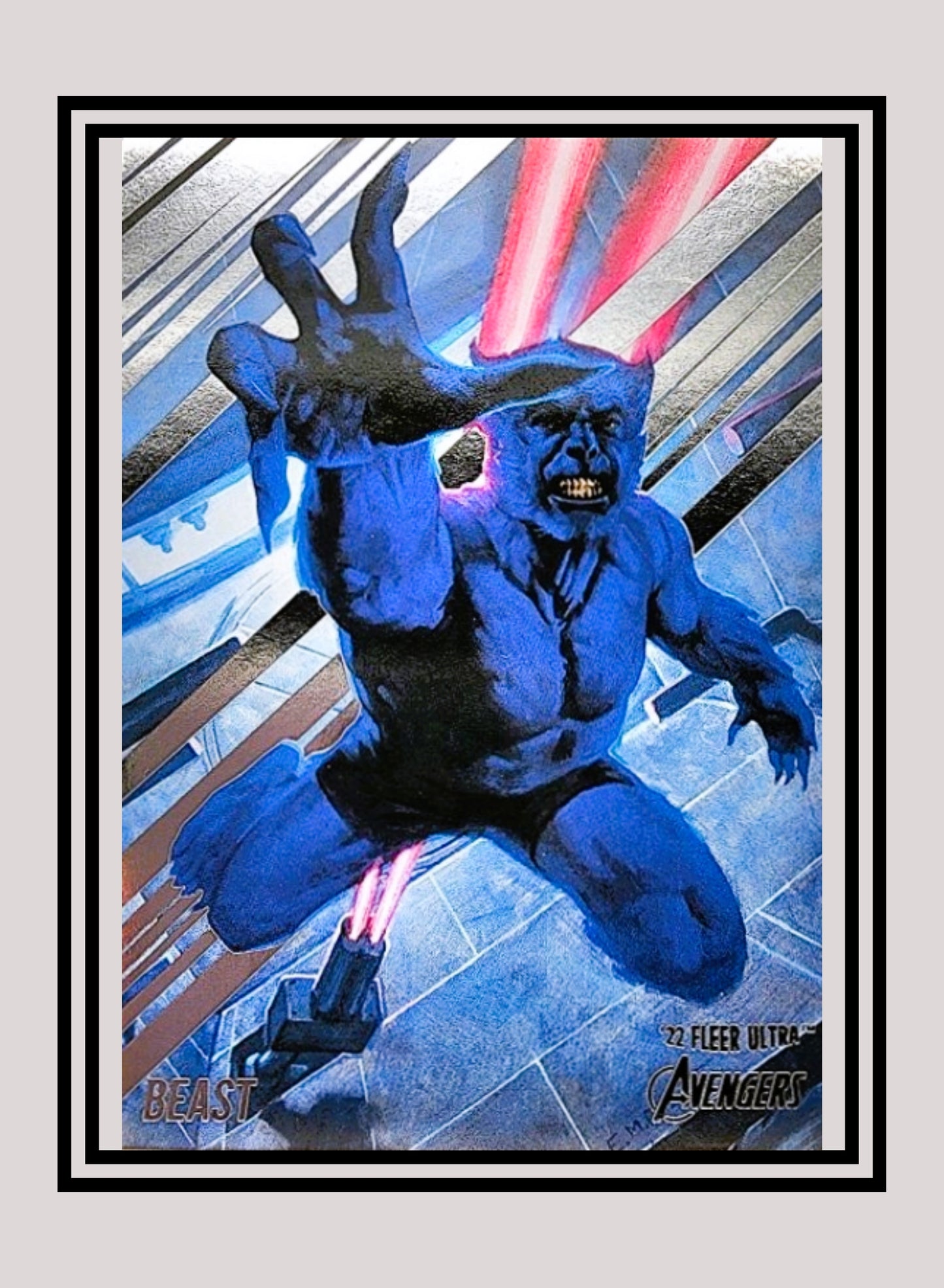 Marvel! 1x Beast - Base (#04 - 2022 Fleer Ultra Avengers)