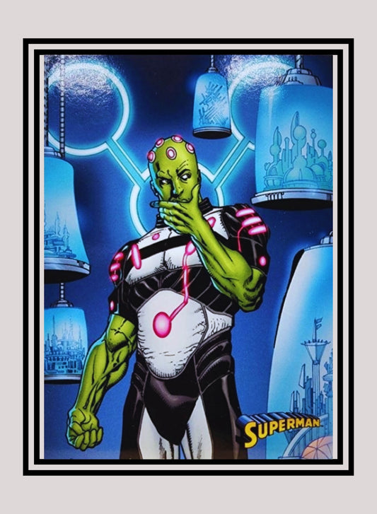 DC! 1x Brainiac - Base (#04 - 2013 Cryptozoic DC Superman)