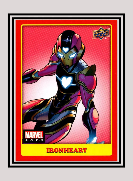 Marvel! 1x Ironheart - Base (#004 - 2020 Upper Deck Marvel Ages)