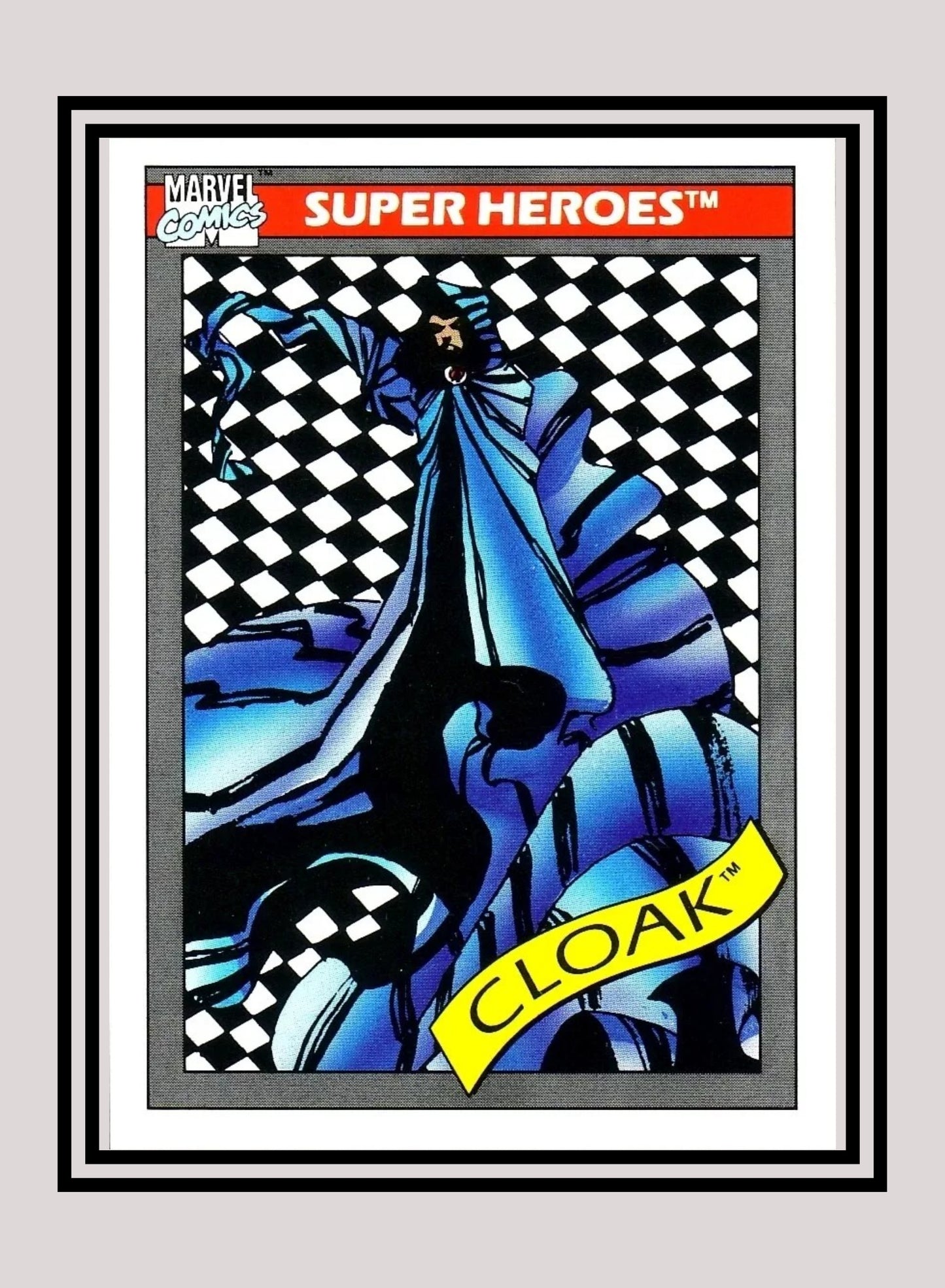 Marvel! 1x Cloak - Base (#050 - 1990 Impel Marvel Universe Series I)