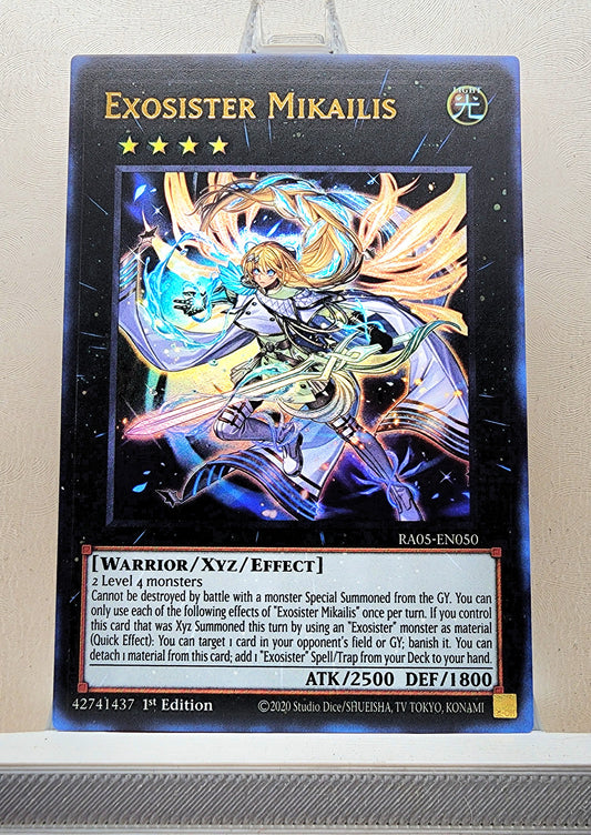 Yugioh! 1x Exosister Mikailis (RA05 - Ultra Rare) 1st Edition