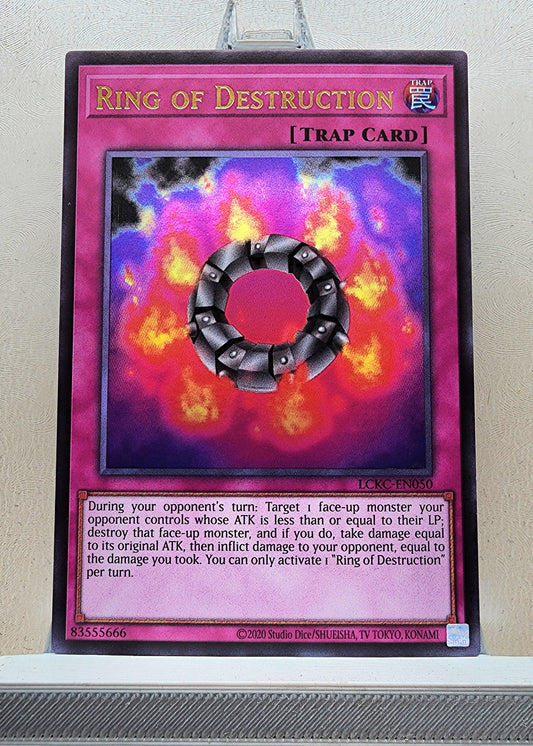 Yugioh! 1x Ring of Destruction (LCKC - Ultra Rare) Unli Edition