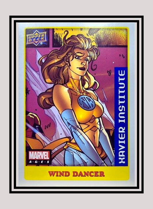 Marvel! 1x Wind Dancer - Sticker (#051 - 2020 Upper Deck Marvel Ages)